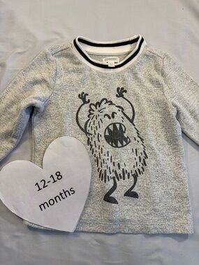 Gymboree - light weight Long sleeve pullover sweater. Size 12-18  months